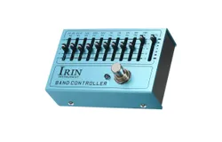 IRIN 10-Band EQ Guitar Effect Pedal Mini Guitar Equalizer with True Bypass for Guitar Bass Aluminum Alloy Body - BAND CONTROLLER