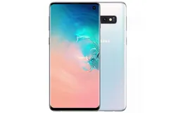 SAMSUNG Galaxy S10 128GB 6.1" 4G LTE Unlocked, Prism White (Renewed)