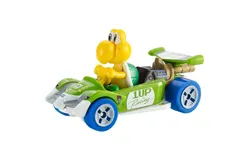 Hot Wheels Yellow Koopa Troopa Mariokart Character Car Diecast 1&colon;64 Scale