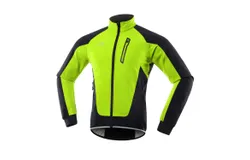 Men Cycling Jacket Waterproof Windproof Thermal Fleece Bike Jersey MTB Bicycle Riding Running Autumn Winter Jacket Coat