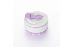 Silicone Foldable Cup Foldable Travel Cup with Lid&comma; Silicone Foldable Travel Cup&comma; Foldable Silicone Cup with Sealing Lid&comma; Reusable Portable Mug&comma; Dishwasher Safe 500ml Purple