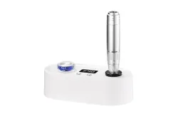 Electric Nail Drill&comma; Professional 40000 RPM Nail Polisher&comma; Electric Nail Grinder&comma; Rechargeable Electronic Nail File Nail Salon Tool with Metal Drill Bits for Nail Art DIY &lpar;White&rpar;