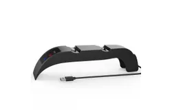 PS5 Rainbow Bridge Dual Docking Charger&comma; PS5 Wireless Controller Docking Charger PS5 Gamepad Docking Charger with LED Lights