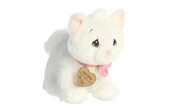 Aurora® Inspirational Precious Moments™ 22&period;9cm Cassie Kitten White Stuffed Animal
