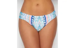 La Blanca Milano Side Shirred Hipster In Multi