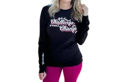 She Shed Challenge Sweater In Black