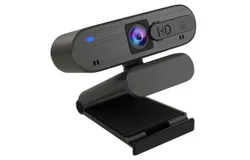 1080P Webcam with Microphone&comma;Media Webcam with Noise Canceling Microphone and Speaker&comma;Auto Focus&comma;Plug and Play USB Webcam for Online Calls&sol;Conferencing&sol;Skype&sol;Facetime&sol;YouTube&comma;Laptop&sol;Desktop