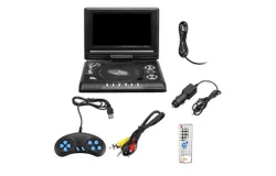 7&period;8 Inch 16&colon;9 Widescreen 270° Rotatable LCD Screen Home Car TV DVD Player Portable VCD MP3 Viewer with Game Function