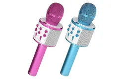 Micrófono de karaoke inalámbrico con Bluetooth&comma; portátil y de mano Máquina de canto sin cables&comma; ideal para cantar en casa&comma; fiestas y reuniones