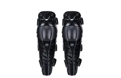 Professional Knee Pads with Shin Guards for Skating Ski Motorcycle Snowboarding Bike Cycling &lpar;Black&rpar;-1211 two piece knee pad set