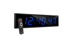 Ivation Huge 48" inch Digital LED Clock with Stopwatch&comma; Alarms&comma; Timer & Temp
