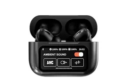 Smart display anc bluetooth 5&period;4 TWS headphones