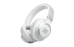 JBL - Live 770NC Wireless Over-Ear Adaptive Noise Canceling Headphones - White