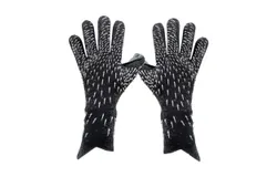 Guaber，Soccer Goalkeeper Gloves-Grey，Size 8&num;