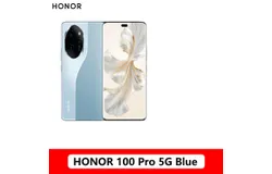 HONOR-100 Pro 16&plus;512GB Smartphone&comma; Snapdragon 8 Gen 2 Camera OLED&comma; 50MP Bateria&comma; 5000mAh&comma; 100W&comma; Suporte Google&comma; 6&period;78 "&comma; Novo-Blue NEW