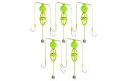 Carp Bait Holder Hooks Pack of 5 Fishing Accessories Nr 9