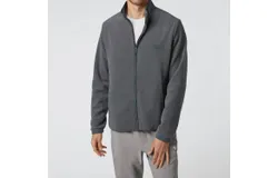 Vuori Aspen Full Zip Jacket In Dark Pewter