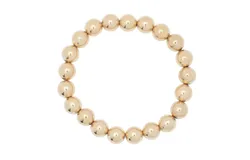 Medium Gold Ball Bracelet by eklexic