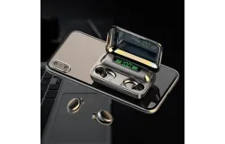 F9-5 wireless bluetooth headset with long battery life comes with a rechargeable battery that allows you to see the power level&period;
