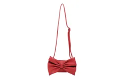 Molo Girl&apos;s Bow Bag Heart In Red