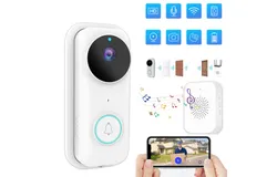 Wireless WiFi Doorbell Smart Intercom Video Camera Door Ring Bell Chime Security&comma;Security HD Camera Bell