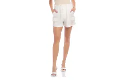 Fifteen Twenty Alana Shorts In Ivory