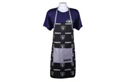 Apron&comma; Logo Rush - Raiders