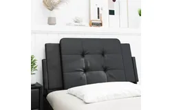 Headboard Cushion Black 39&period;4" Faux Leather