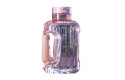 BRÜUN Big Hydrogen Water Bottle Generator 50 Oz&period; &sol; 1&period;5L High-Capacity &vert; A Pink Colored Portable Health Boosting Water Ionizer Generator Machine with SPE PEM Technology&comma;pink