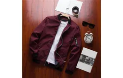 Men's Lightweight Bomber Jackets Light Track Jackets Casual Summer Windbreaker Outdoor Golf Fashion Coat for Men