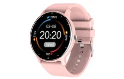 Smart Watch Bluetooth Calls&lpar;Answer&sol;Make Call&rpar;&comma;SmartWatch for Android and iOS Phones Compatible&comma;Fitness Tracking with Heart Rate&comma;Blood Oxygen&comma; Sleep Monitor（Pink）