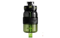 Bottled Joy Kids Water Bottle, 20oz Water Bottle Flip-top Lid and Handle Strap, Kids Water Bottle with Straw, Leakproof BPA Free Sports Water Bottle for Outdoor Indoor Sports Toys Gift (Grey)