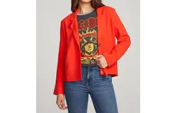 Chaser Santana Blazer In Red