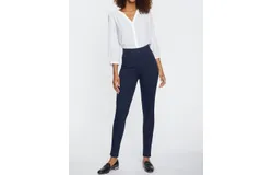 Nydj Pull-On 5 Pocket Legging Pants In Oxford Navy