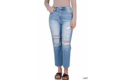 Zenana Mom All Day Jean In Light Wash