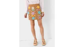 Antik Batik Tady Skirt In Camel