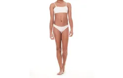 Submarine Meshy Bikini Set In Cream
