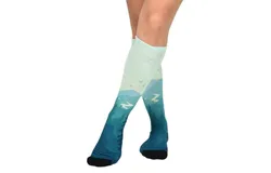 Evergreen Pattern CoolMax Socks&comma; Nature Crew Socks Collection for Men & Women