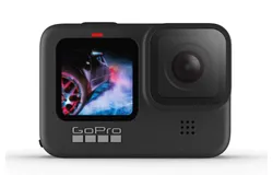 GoPro HERO9 Black - Waterproof Action Camera with Front LCD and Touch Rear Screens&comma; 5K Ultra HD Video&comma; 20MP Photos&comma; 1080p Live Streaming&comma; Webcam&comma; Stabilization-&lpar;Refurbished&rpar;