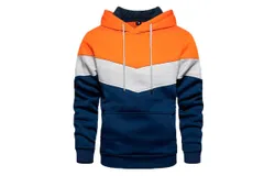 Hoodie Jacket Men&apos;s Black Loose Sweat Jacket Autumn Winter Basics Sports Hoody