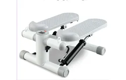 Silent mini walking machine indoor fitness multi-functional fitness equipment-milky white