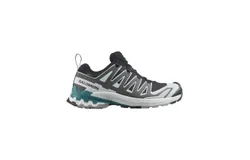 Salomon Women&apos;s Xa Pro 3D V9 Gore-Tex Trail Shoes In Black&comma; Bleached Aqua&comma; Harbor Blue