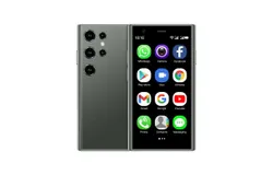 Mini Phone Unlocked Cellphone 3G Mini Smartphone Android 8&period;1 World Smallest Phone 3&period;0 Small Smartphone Dual Sim Cell Phones Touch Screen 2GB Ram 16GB ROM S23Pro Mobile Phone&lpar;Green&rpar;