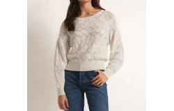 Z Supply Kasia Sweater In White