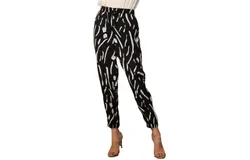 Eva Franco Foster Jogger In Black&sol;white
