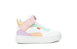 Xti Women&apos;s Casual Sneakers In White Multicolor