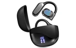 AI Translation Earbuds Real Time, 144 Language Translator Earbuds for iPhone and Android 3-in-1 Translation Headphones Translating Device M62-Black