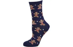 Holiday Theme Novelty Cotton Crew Socks for Women