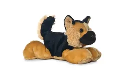 Plush Shep German Shephard Mini Flopsie 8" Stuffed Animal