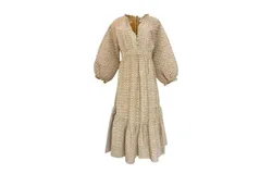Anna Cate Madison Midi Dress In Sienna Stamp